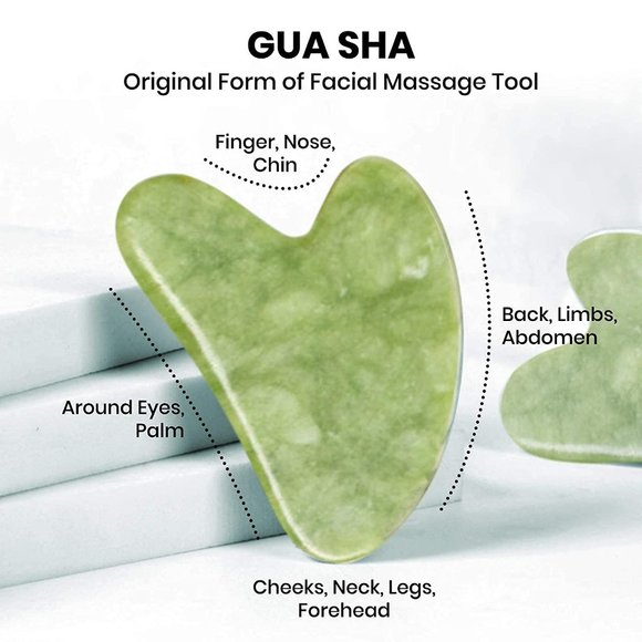 New Jade Roller & Gua Sha Massage Tool - Picture 2 of 6
